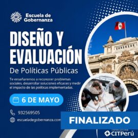 Diplomado: Diseño y Evaluación de  Políticas Públicas